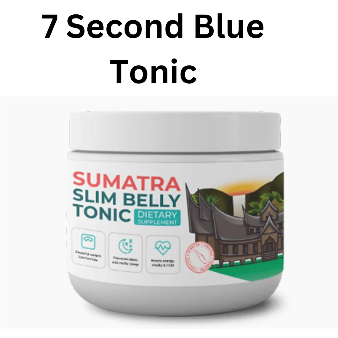 7 second blue tonic