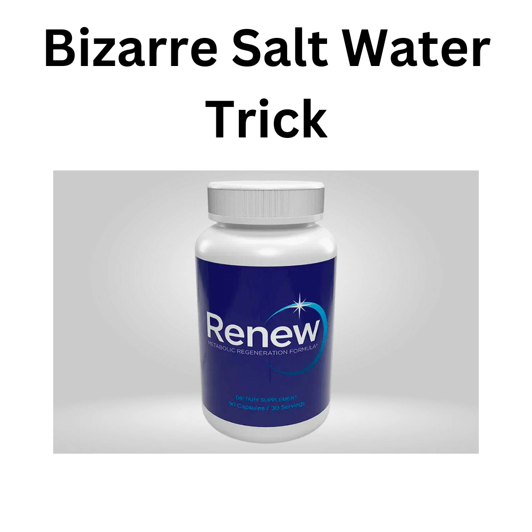 Bizarre Salt Water Trick